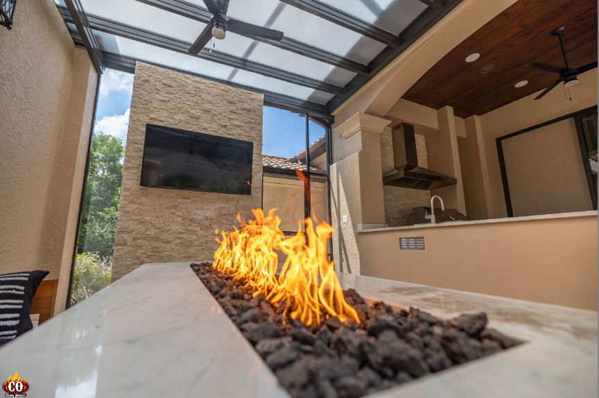 Gas vs. Wood: The Great Outdoor Fireplace Debate