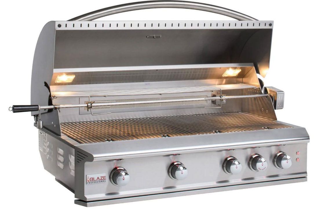 LUX 44-Inch 4-Burner Built-In Gas Grill