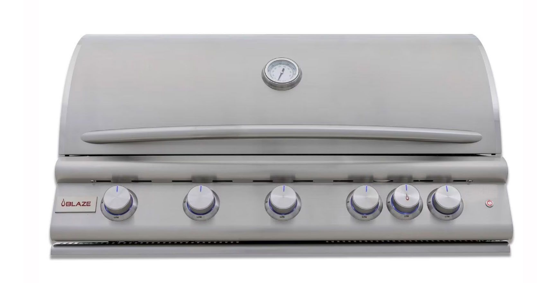 LTE+ 40-Inch 5-Burner Built-In Gas Grill