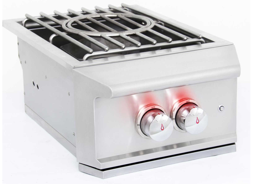 Professional LUX Built-In Gas High Performance Power Burner