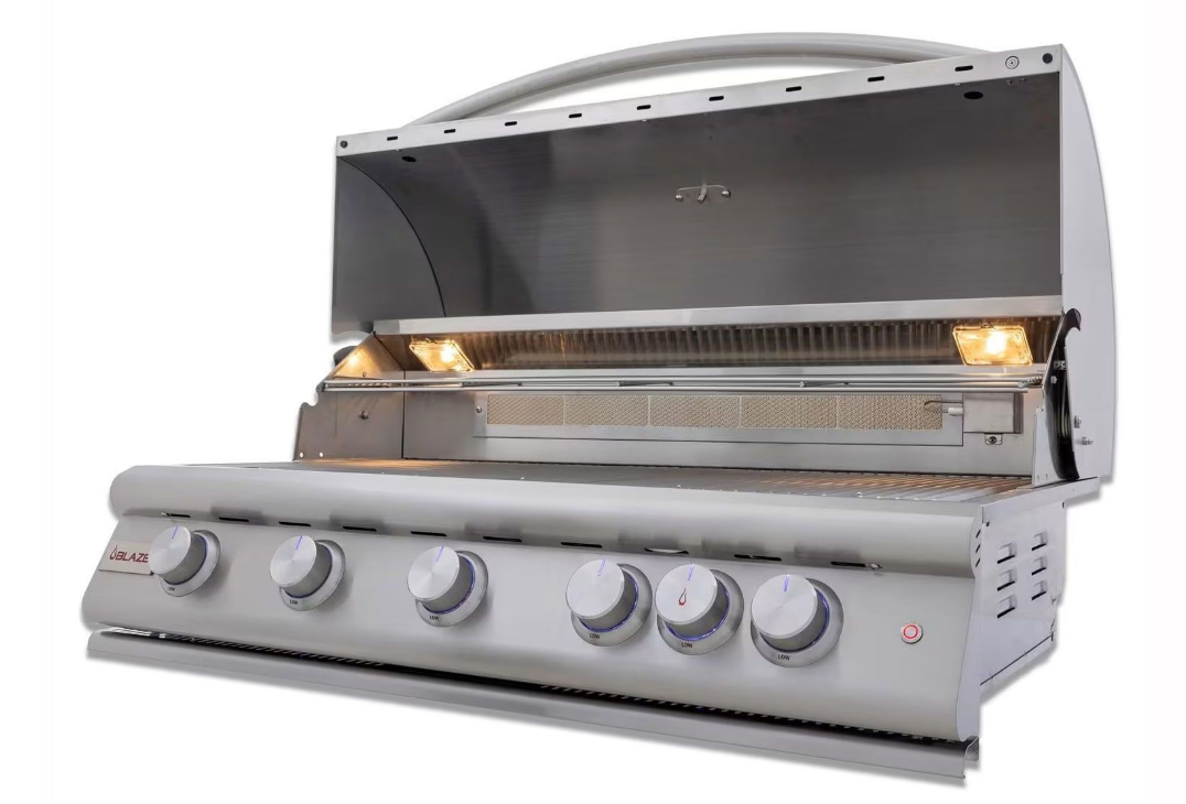 LTE+ 40-Inch 5-Burner Built-In Gas Grill