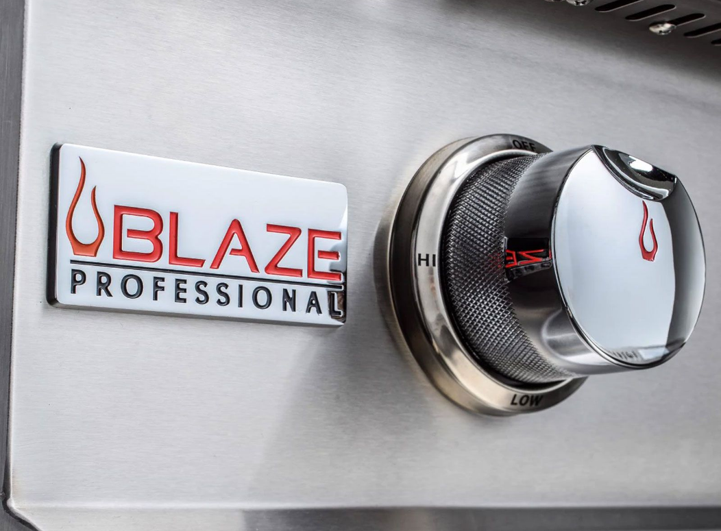 LUX 34-Inch 3-Burner Built-In Gas Gril