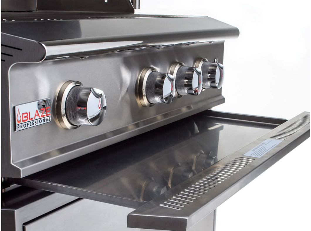 LUX 34-Inch 3-Burner Built-In Gas Gril