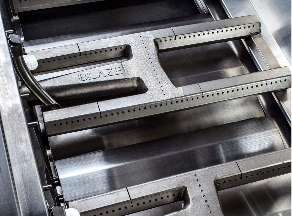 LUX 34-Inch 3-Burner Built-In Gas Gril