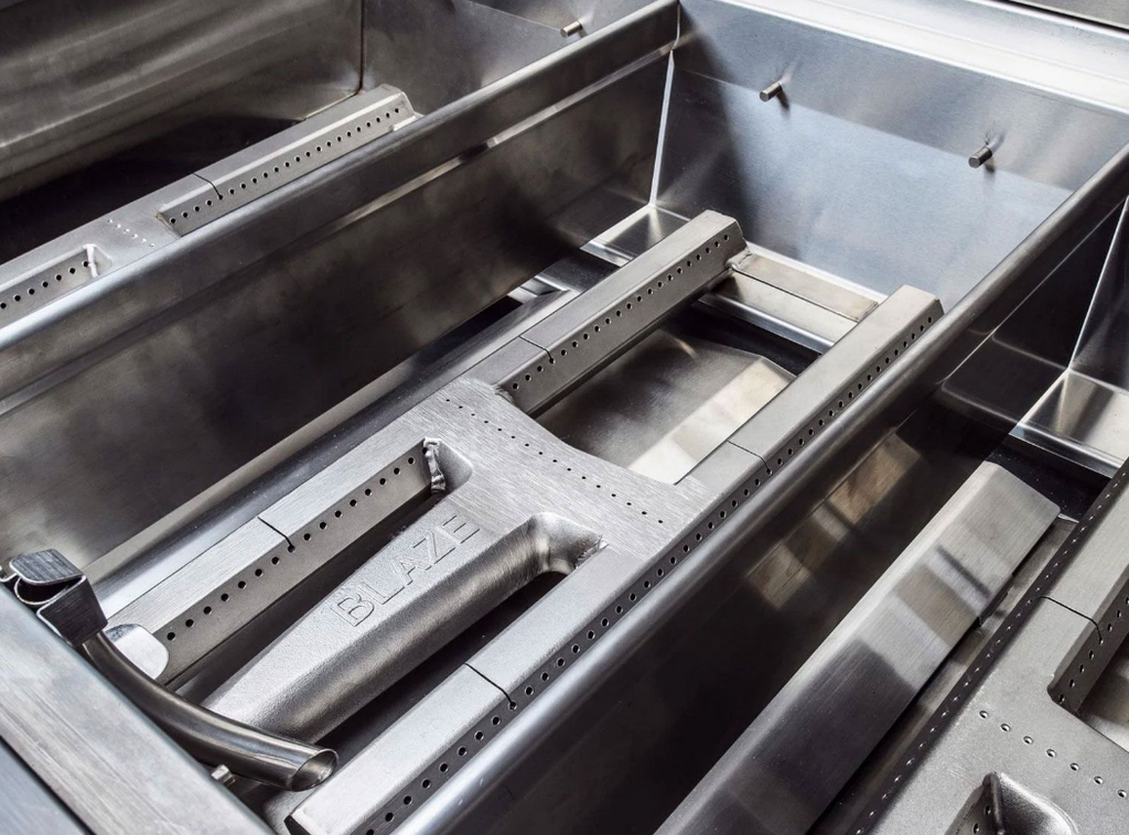 LUX 34-Inch 3-Burner Built-In Gas Gril