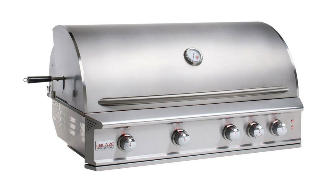 LUX 44-Inch 4-Burner Built-In Gas Grill