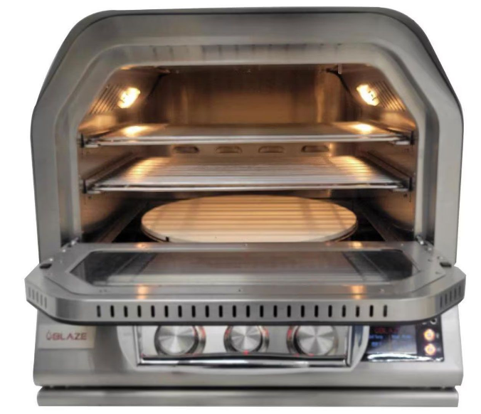 26-Inch Built-In Gas Outdoor Pizza Oven