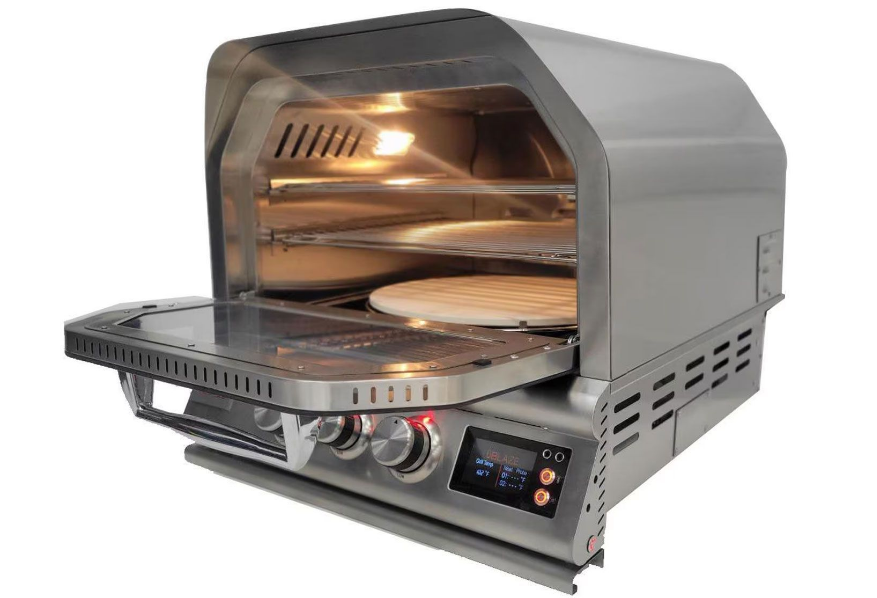 26-Inch Built-In Gas Outdoor Pizza Oven