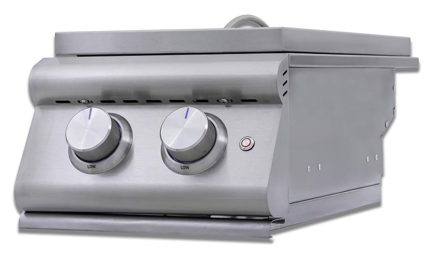 Premium LTE+ Gas Stainless Steel Double Side Burner